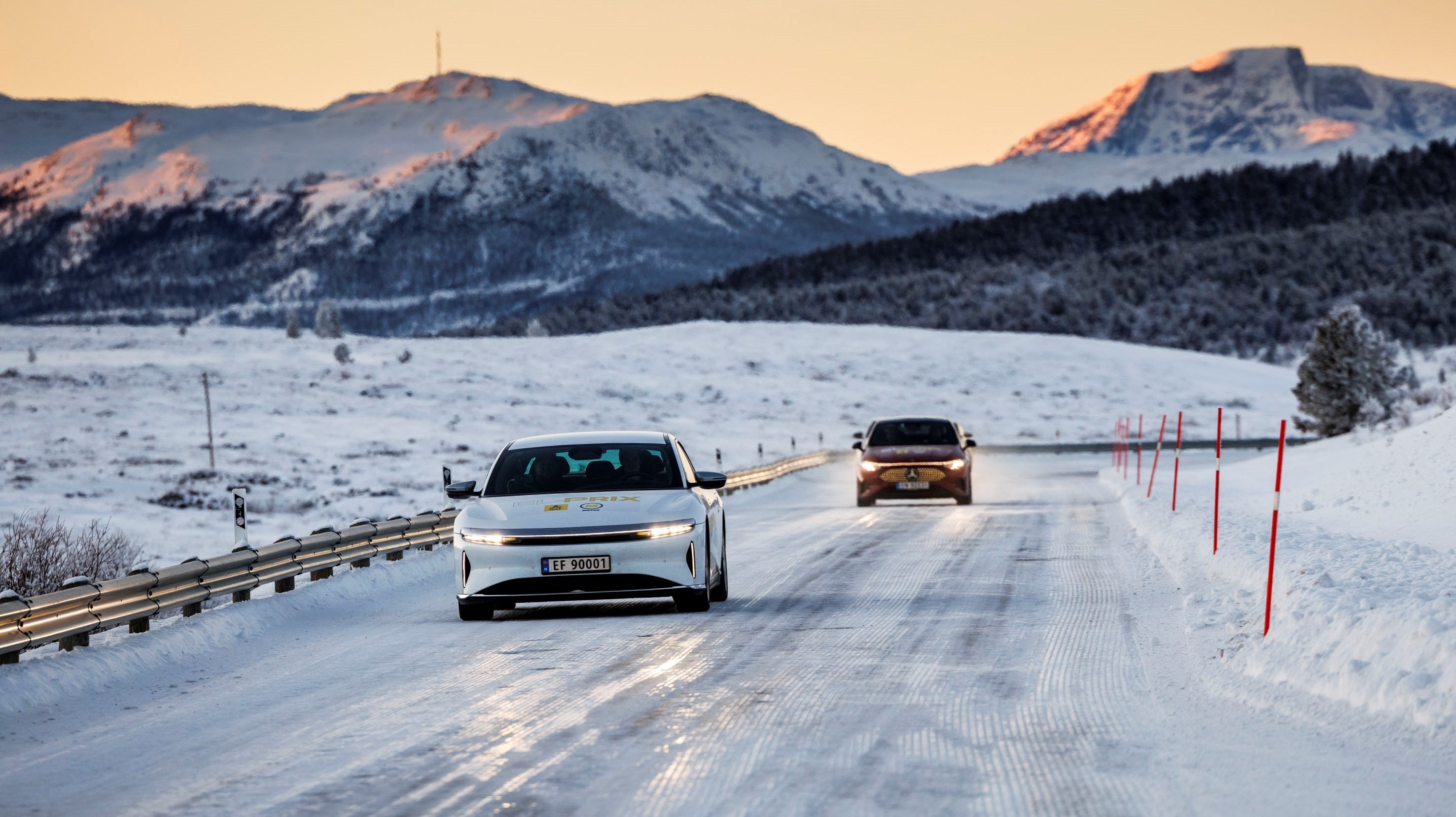 Lucid Air Achieves Longest Range at NAF Winter Test 2026