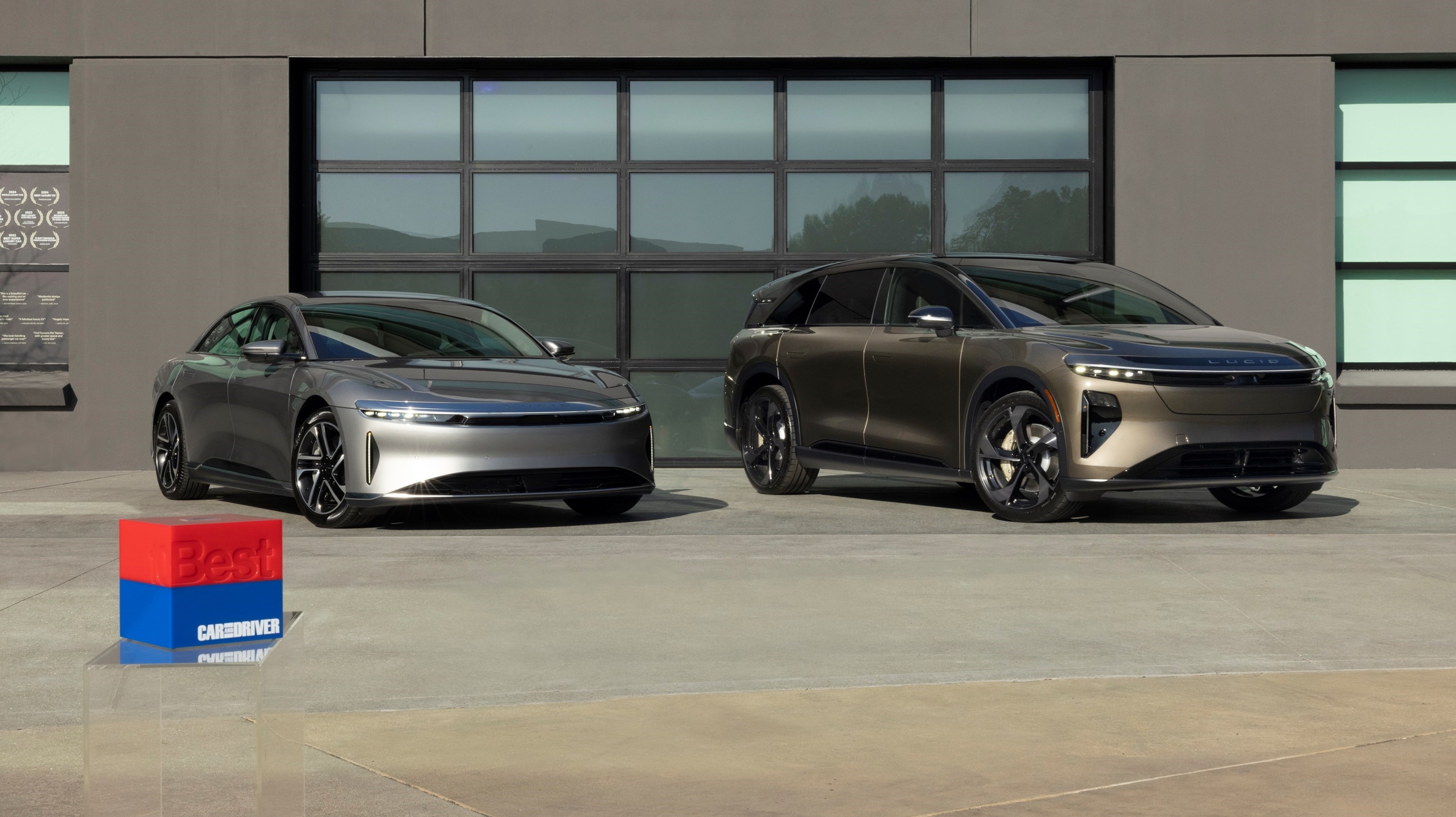 Lucid Gravity SUV and Lucid Air Sedan Named to Car and Driver’s Prestigious 10Best for 2026