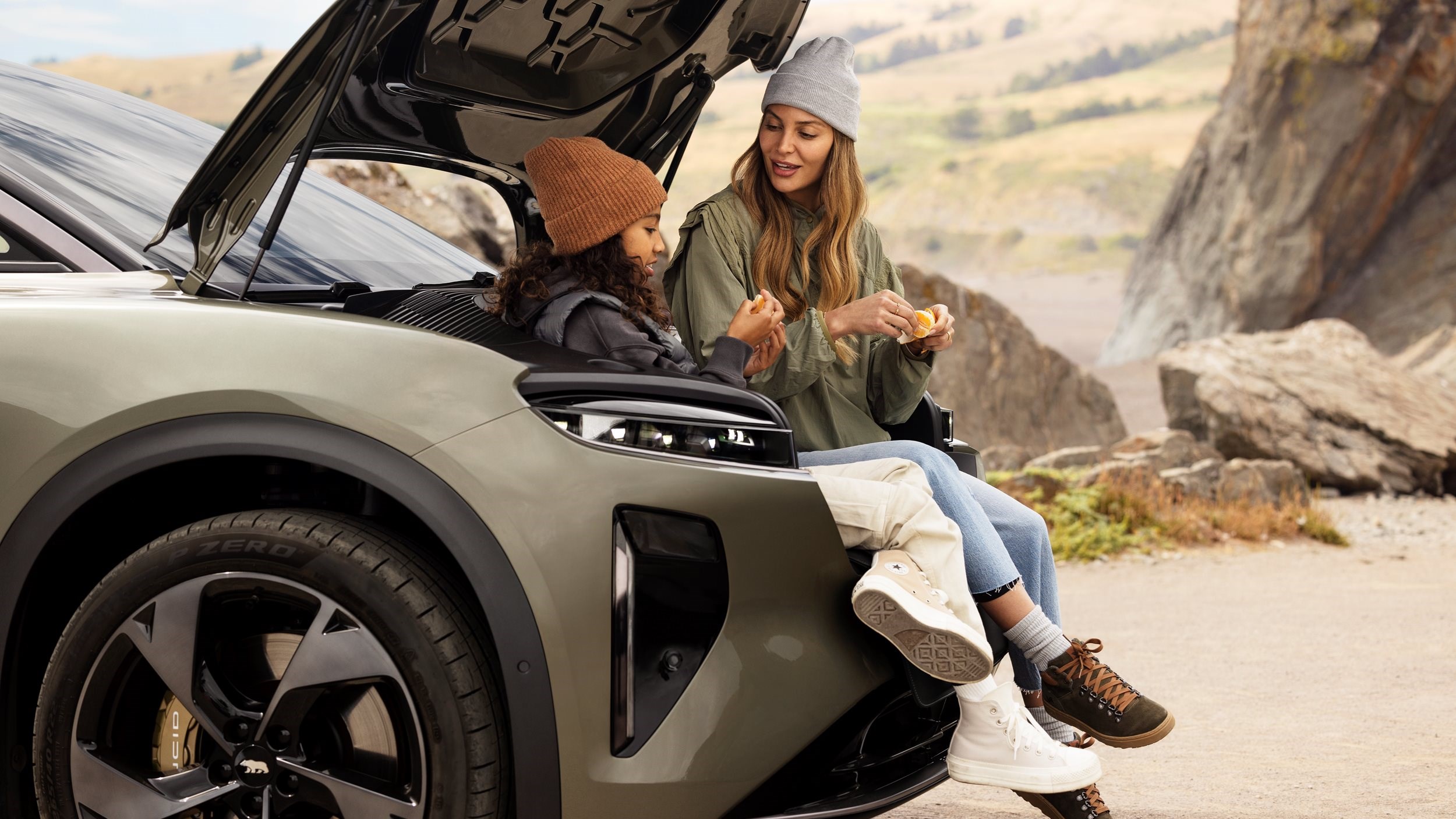 LM24_Gravity-EPK-0P6A1054_frunk-seat-lifestyle_3-4-front.tif